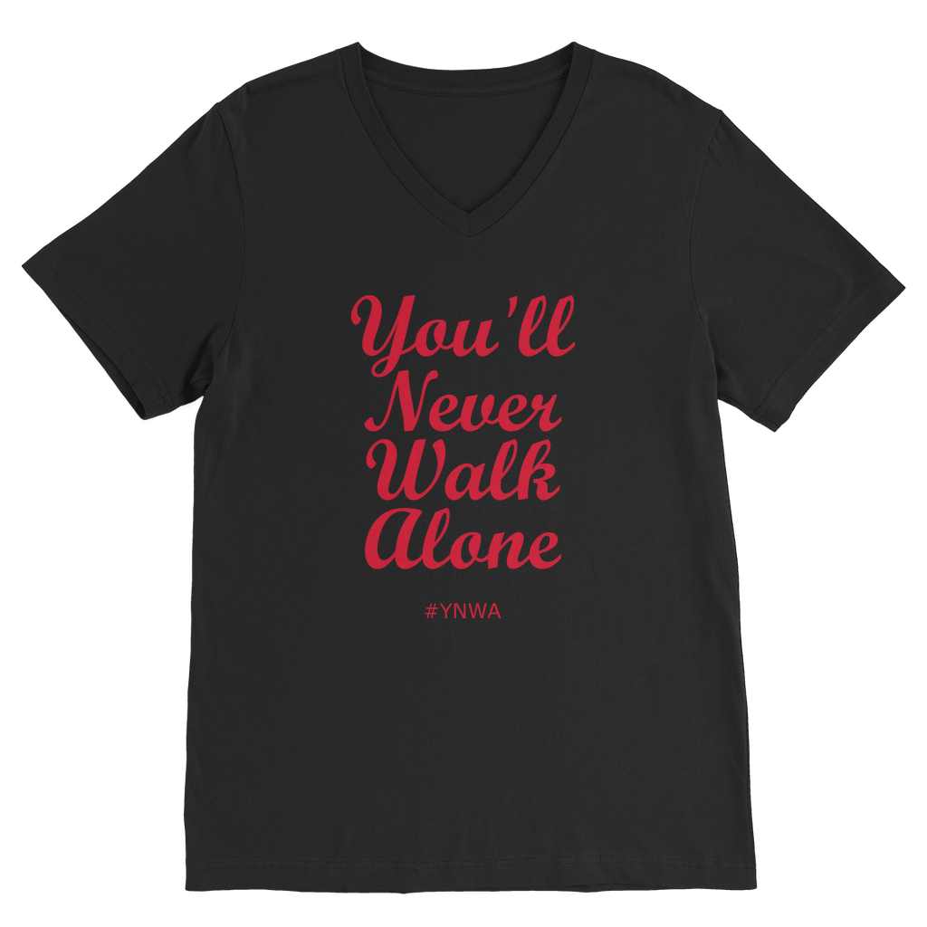 YNWA Stylish V-Neck T-Shirt